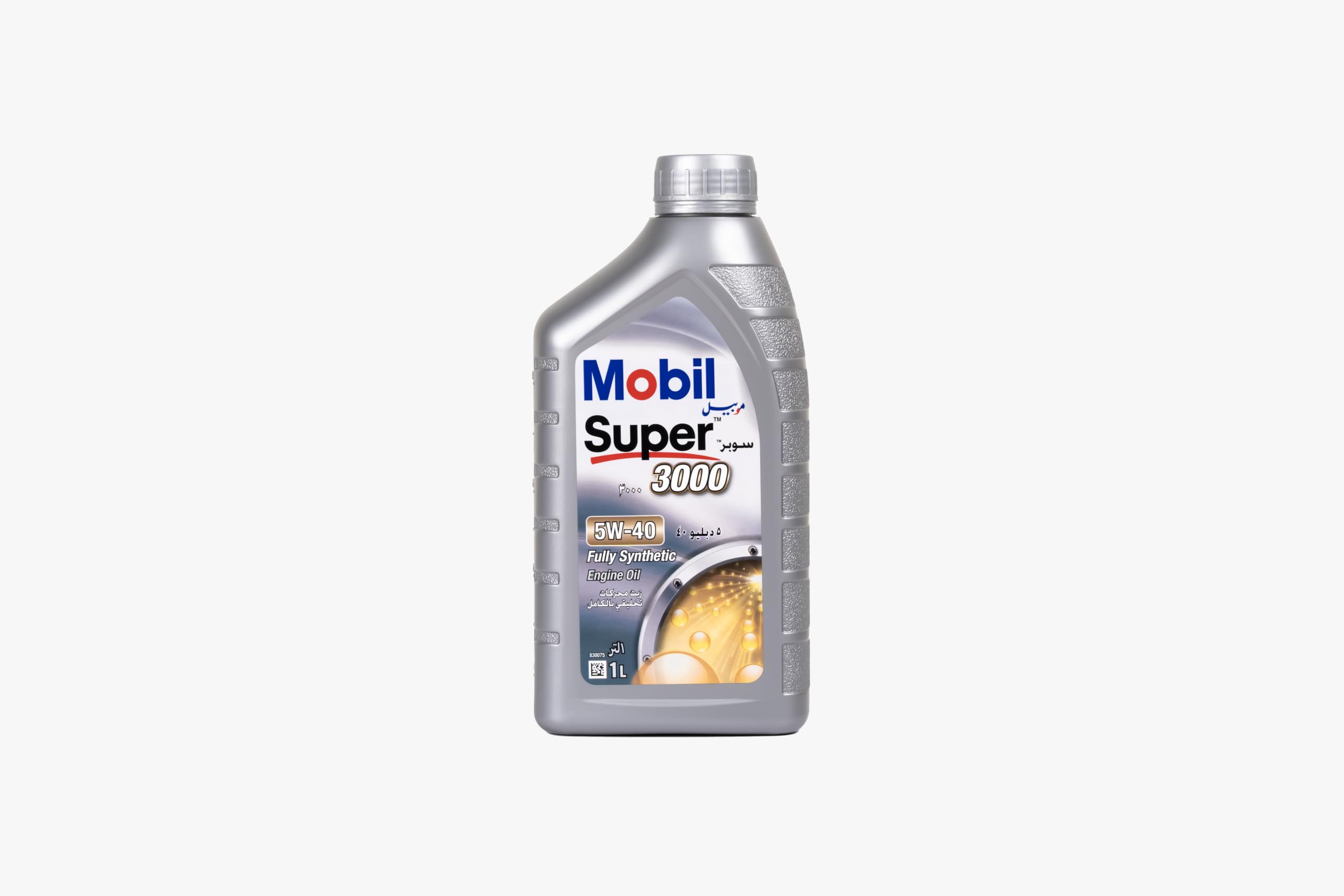 Mobil Super 5W-40 Fully Synthetic Motor Oil, 1 Liter (Pack of 12